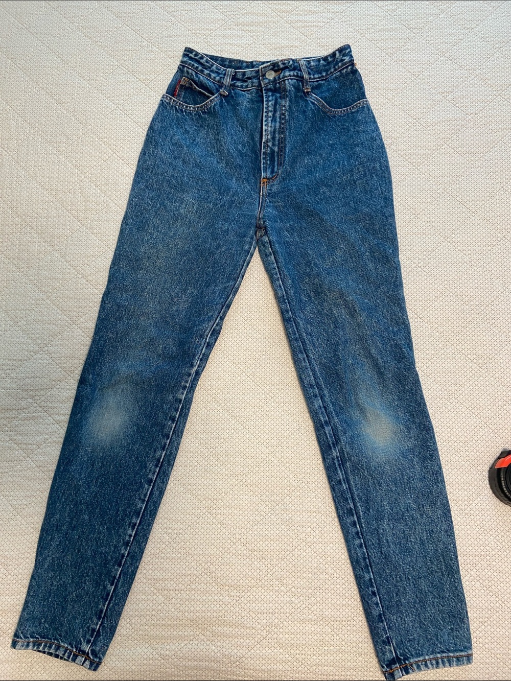 Classic High-Waist Women’s Jeans in Dark Blue vintage BONGO